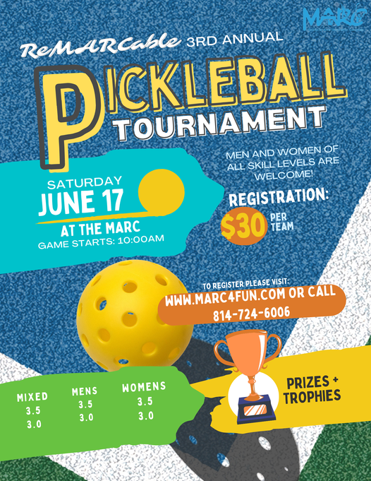 PickleBall Tournament | Visit Crawford County, PA