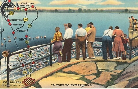 History - View of Lake Pymatuning