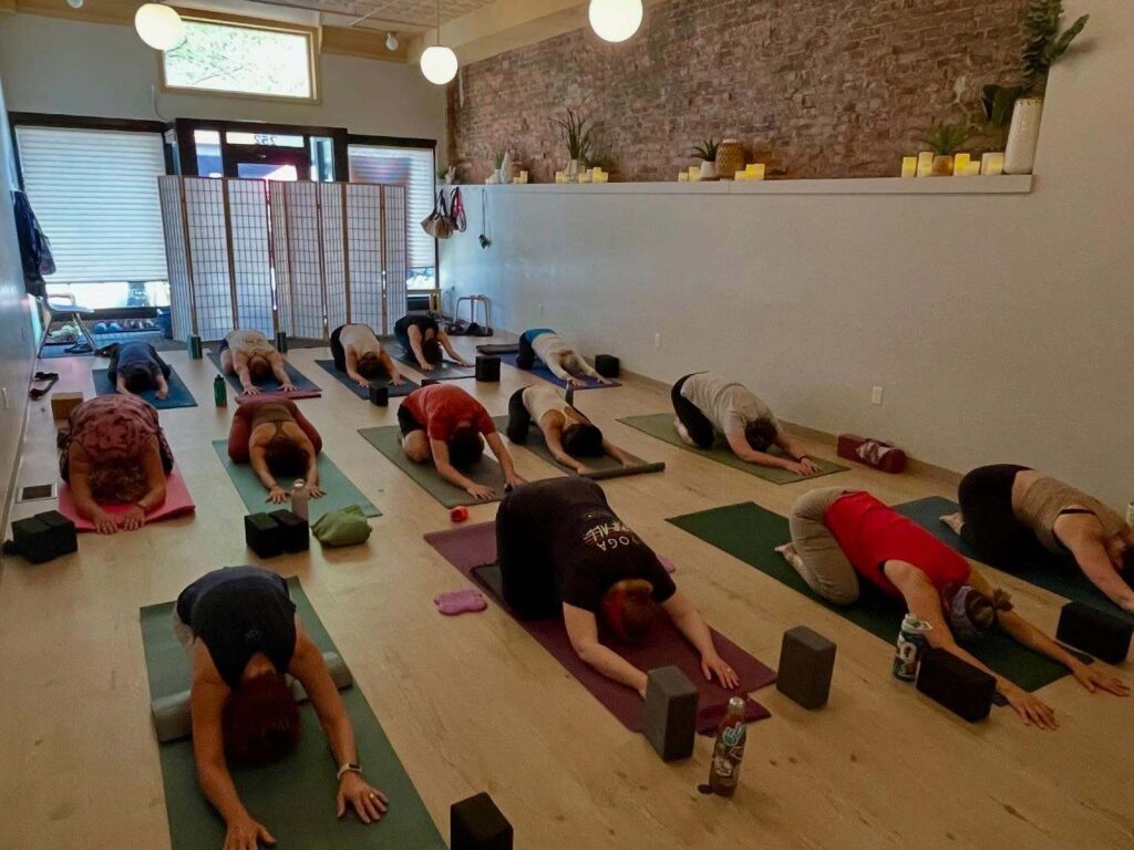 Yoga Class at the Yoga Spot in Meadville