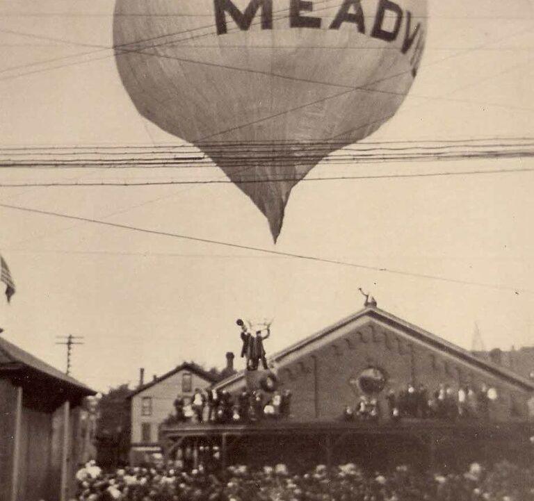 Meadville Hot Air Balloon over the Market House