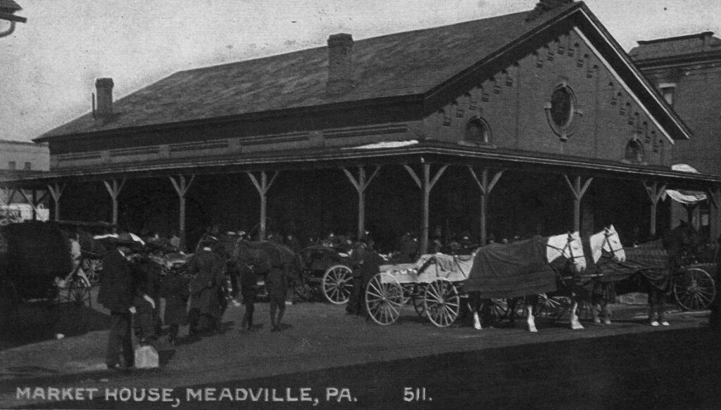 Meadville Market House early 1900s