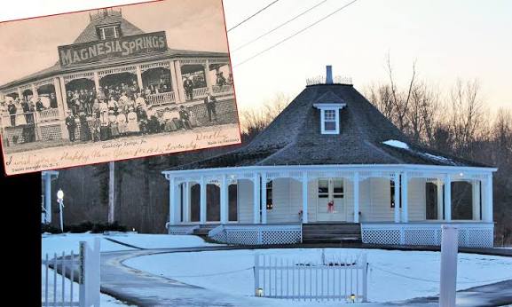 Magnesia Springs & Round House in Cambridge Springs