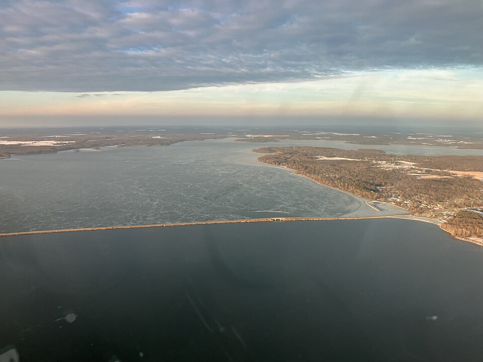 Pymatuning State Park aerial photo
