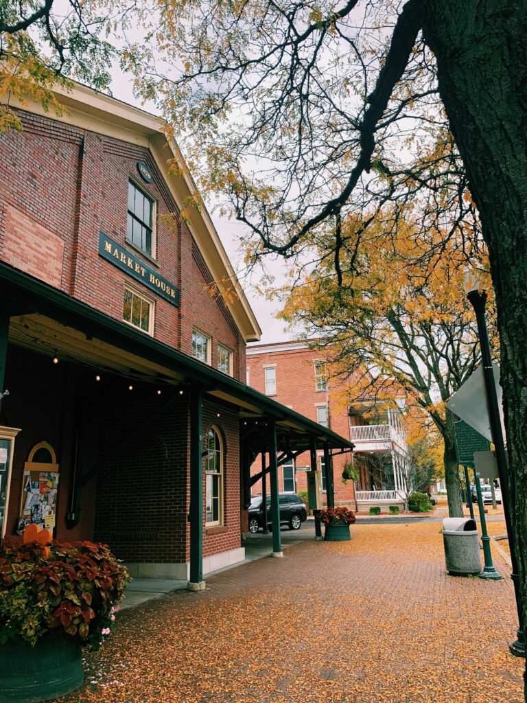 Fall at the Meadville Market House - Crawford County 