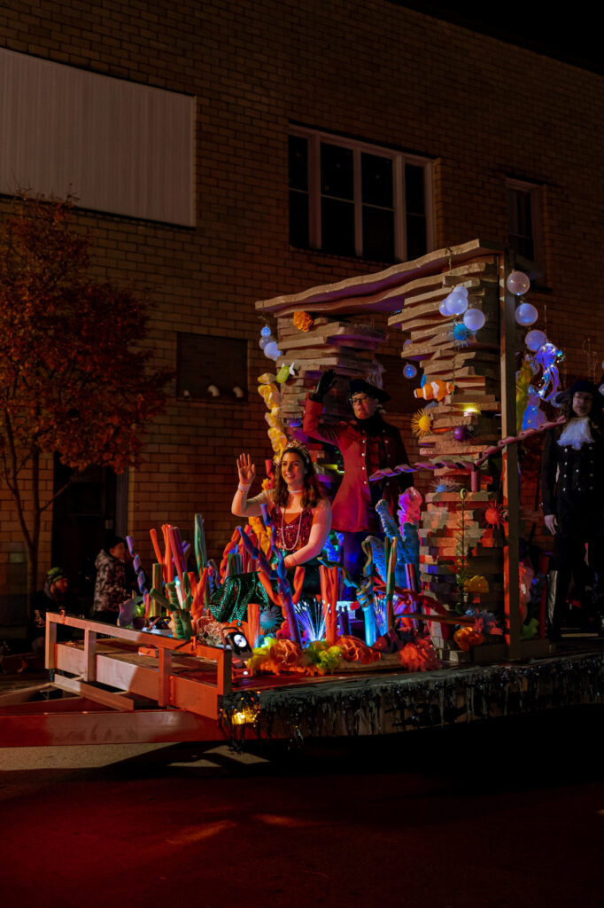 Float from the Halloween Parade