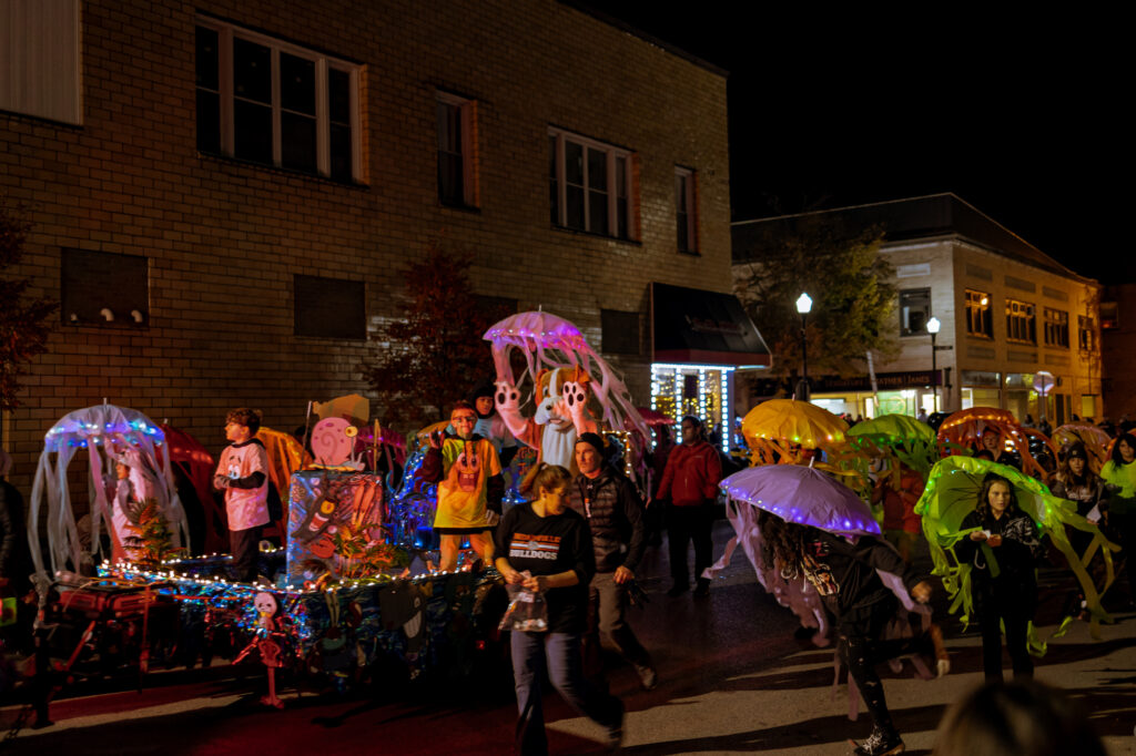 Float from the Halloween Parade